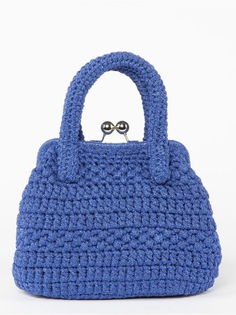 Caterina Bertini Kiss-lock “Simona”Crochet bag